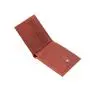 Bifold men wallet with coin pocket genuine leather wallet for men as gift