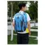HR088 Unisex New Outdoor Sports Hiking Backpack Nylon Leisure Letters Waterproof Travel Bag Cycling Soft Mountaineering Backpack