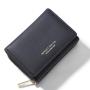 KBW512 Wallet Women Short Zipper Coin Purse High Quality Folding Ladies Multifunctional Leather Wallet Card Bag