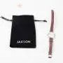 Customized Drawstring Gift Jewelry Velvet Pouches Small Black Perfume Watch Packaging Velvet Bag