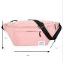 Wholesale Large Capacity Multifunctional Single Shoulder Messenger Chest Bag Unisex Canvas Sport Waist Bag