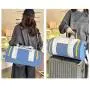 ZR921 New Leisure Travel Bag Fashion Outdoor Sports Shoulder Bag Oxford Cloth Wear-resistant Foldable luggage Fitness Bag