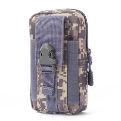ZR747 New Outdoor Waist Bag Belt Sports Men Shoulder Crossbody Bag Riding Waistpack Canvas Waterproof Chest Phone Bag Travel War