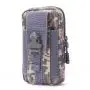 ZR747 New Outdoor Waist Bag Belt Sports Men Shoulder Crossbody Bag Riding Waistpack Canvas Waterproof Chest Phone Bag Travel War