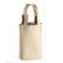 Gelory Factory Wholesale Eco Friendly Handle Style Wine Bag Cotton Canvas Bottle Bag Wholesale
