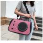 ZR345 New Folding Portable Spacecraft Pet Bag Oxford Cloth Outgoing Crossbody Portable Breathable Comfortable Cat Backpack