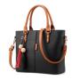 2023 Fashion Litchi Handbag Large Capacity Casual Women's Shoulder Bag Tassel Luxury Messenger Bag