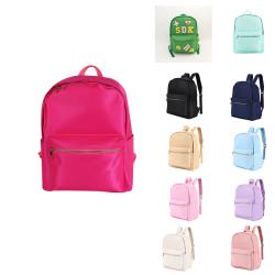 High Quality Student Bagpack 0.8mm Thickness Nylon Fabric Large Capacity Waterproof Nylon School bags Kids Backpack School