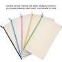 Gelory ECO-friendly Custom Large Capacity School Student Multi-functional Pencil Zipper Pouch Bag pencil cases