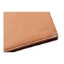 Customized real leather bifold wallet mens leather card holder genuine leather rfid bifold card holder