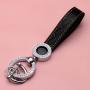 Wholesale OEM Luxury Leather Car Key Holder Ladies Leather Key Organizer Women Rhinestone Keychain Holder
