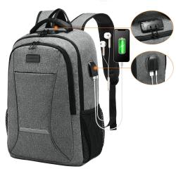 LOVEVOOK Wholesale Custom waterproof Anti-Theft men bags work business travel bags usb 15.6 17 laptop backpacks