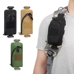 ZR519 Backpack Shoulder Strap Hanging Bag Portable Oxford Phone Tool Mountaineering Camping Small Bag Survival Outgoing Sports