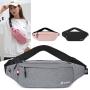 Hot Selling Pink Fanny Pack Waist Bag Fashion Custom Printed Waterproof Pink Chest Bags For Women