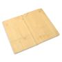 Oem Odm Menu Card Holder Folder Bar Spa Fast Food Hotel Club Coffee Restaurant List Wood Grain Menu Book Display Cover