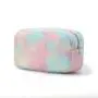 High Quality Personalized Eco-friendly Velvet Cosmetic Bag Best Bride Maid Gifts Makeup Bag Custom Terry Jewelry Pouch