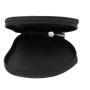 HR474 Fashion New Coin Key Carrying Bag Portable Unisex Solid Color Zipper Mini PU Leather Love Shape Wallet Handheld Purse