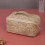 Factory in stock wholesale custom Retro cavity cosmetic bag PU leather large capacity multi -function makeup bag washing bag