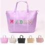 Hot Sales Durable Nylon Tote Multi-colors Storage Shopping Bag Handbags Custom Women Shoulder Handbags Working Tote Bag