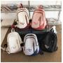 KBW568 Customized School Bags College High School Students Retro Backpacks Nylon Junior High School Shoulder Travel Bag