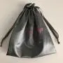 Customized Hair Packaging Silk Satin Wig Bag