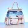 hot textures handbag for women cute luxury printing ladies bag chicken tracks designer bag set Unique Christmas gift girl bag