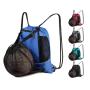 GELORY Customized Drawstring Backpack Outdoor Travel Sport Gym Swimming Bags Mesh Beach String Bag
