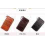 OEM Men's retro  genuine leather wallet men  bag fashion handbags for Men business bags wholesale factory