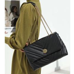 sky blue Solid Colors Ladies Luxury Bag Classical Bags Leather Handbag For Women