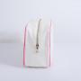 Natural Color Eco Friendly Cosmetic Bags Travel Toiletry Organizer Cotton Zipper Pouch Makeup Organizer Waterproof Canvas Pouch