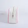 Natural Color Eco Friendly Cosmetic Bags Travel Toiletry Organizer Cotton Zipper Pouch Makeup Organizer Waterproof Canvas Pouch