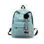Hot selling student backpack canvas shoulder bag large capacity travel schoolbag men's and women's bags