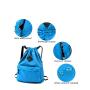 Gelory China Wholesale Cheap Durable Waterproof Nylon Gym Sport Bag Yoga String Cinch Bag