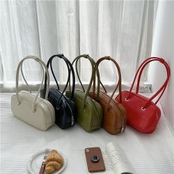 2024 new Fashion plain  big shoulder bags women handbags ladies temperament PU leather women hand tote bag