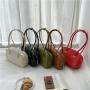 2024 new Fashion plain  big shoulder bags women handbags ladies temperament PU leather women hand tote bag