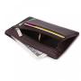 ZHF052 Pu Lychee Pattern Zipper Card Bag Women's Multi-function Card Cover Men's Large Banknote Change Wallet Wholesale