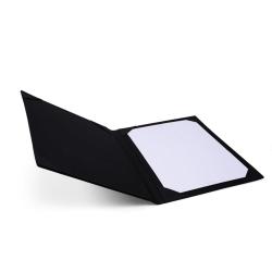 Premium pu leather popular menu holder table menu covers for restaurant/salons/cafe