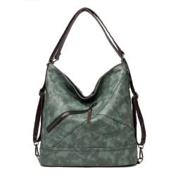 2024 Custom Oiled Waxed PU Shoulder Underarm Bag For Fashion Women Hobo Bags