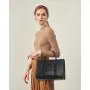 LOVEVOOK 2pc Fashion 15.6in Classic Ladies Hand Bags Top Handle Tote Bags Shoulder Bags Work Elegant Luxury Women Handbags Purse