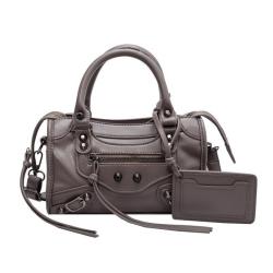Motorcycle Tote Bag Women'S New Vintage Riveted Pillow Bag Fashion Single Shoulder Crossbody Bag