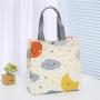 2024 New Original Mummy Bag Small Portable Cartoon Canvas Shopping Bag Simple Design