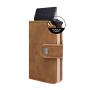 Men Slim Bifold Credit Card Case Compact Card Holder Automatic Pop Up Wallet