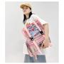 ZR807 Unisex Schoolbag Backpack Transparent Laptop Bag Funny Ghost PVC High Quality Zipper Waterproof Fashion Backpack Halloween