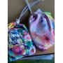 Pouch Bag A Digital Printing Cotton Linen Pouch With Bottom