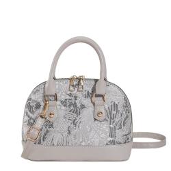 HR313 Trendy New Women's Bag Fashion Ladies Handheld Bag PU Leather Wind Snake Pattern One Shoulder Cross Shoulder Shell Bag