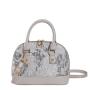 HR313 Trendy New Women's Bag Fashion Ladies Handheld Bag PU Leather Wind Snake Pattern One Shoulder Cross Shoulder Shell Bag