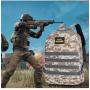 HR085 Men's Outdoor Sports Training Backpack Camouflage Nylon Travel Storage Bag Lightweight Camping Fight Games Shoulder Bag