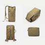 ZF053 Fashion Large-capacity Shoulder Bag Men Outdoor Travel Sports Bag Trend Breathable Polyester Canvas Handbag Backpacks