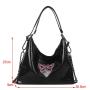 2023 Hot pu leather shoulder fur tote ladies purses and handbags bags Fashion Trends Ladies women's handbags