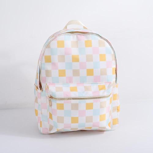 Keymay Custom Logo Travel Work Sports Backpack Daypack Waterproof Nylon Student School Bags Kids' Backpack